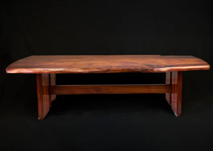 The Timber Crown — ancient California redwood, 114.5 inches, placed in a private residence, reference work for similar commissions — Golden Gate Grove